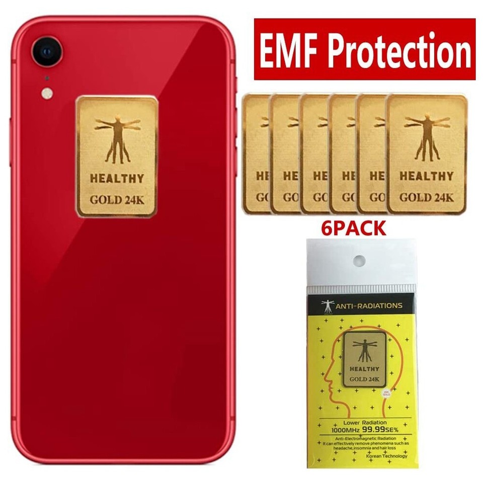 6Pcs Emf Cell Phone Sticker Protector Sticker Emf Blocker for Phones