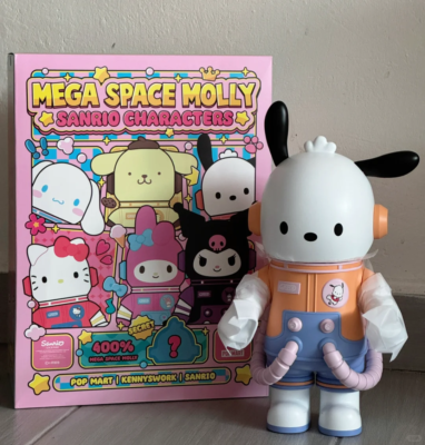 その他 MEGA SPACE MOLLY SANRIO kuromi 400% OMGGG FINALLY unboxing the Mega Space Molly Kuromi 400