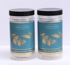 NEW Aromatherapy STRESS Eucalyptus Tea Shower Steamers Bath Body Works X2