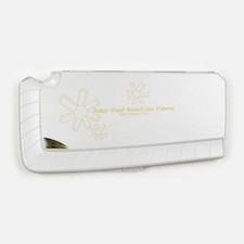 MIJELLO MWP-3038 Watercolor Palette Platinum Bulletproof Glass 38 Wells