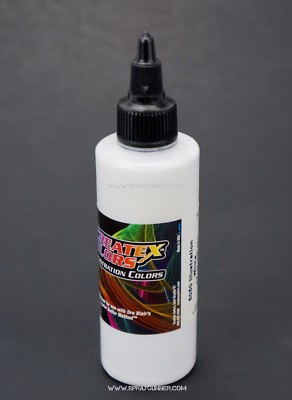 4oz Createx Illustration Colors White 5050 Airbrush Water-based Paint Color