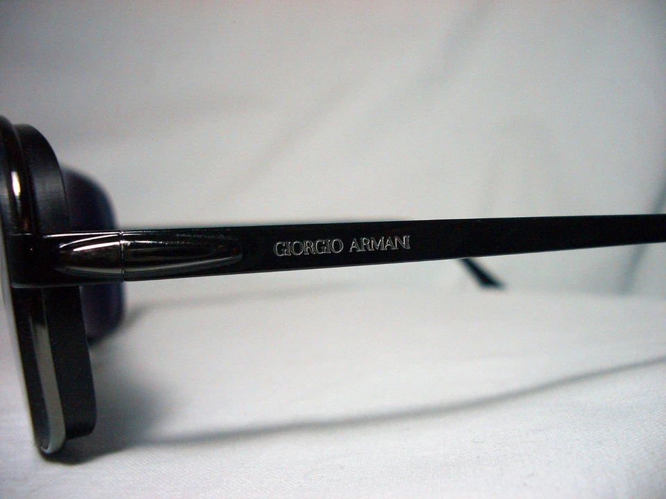 Giorgio Armani, Aviador, monturas de gafas, hombre, mujer, unisex, vintage Foto 3 de 4