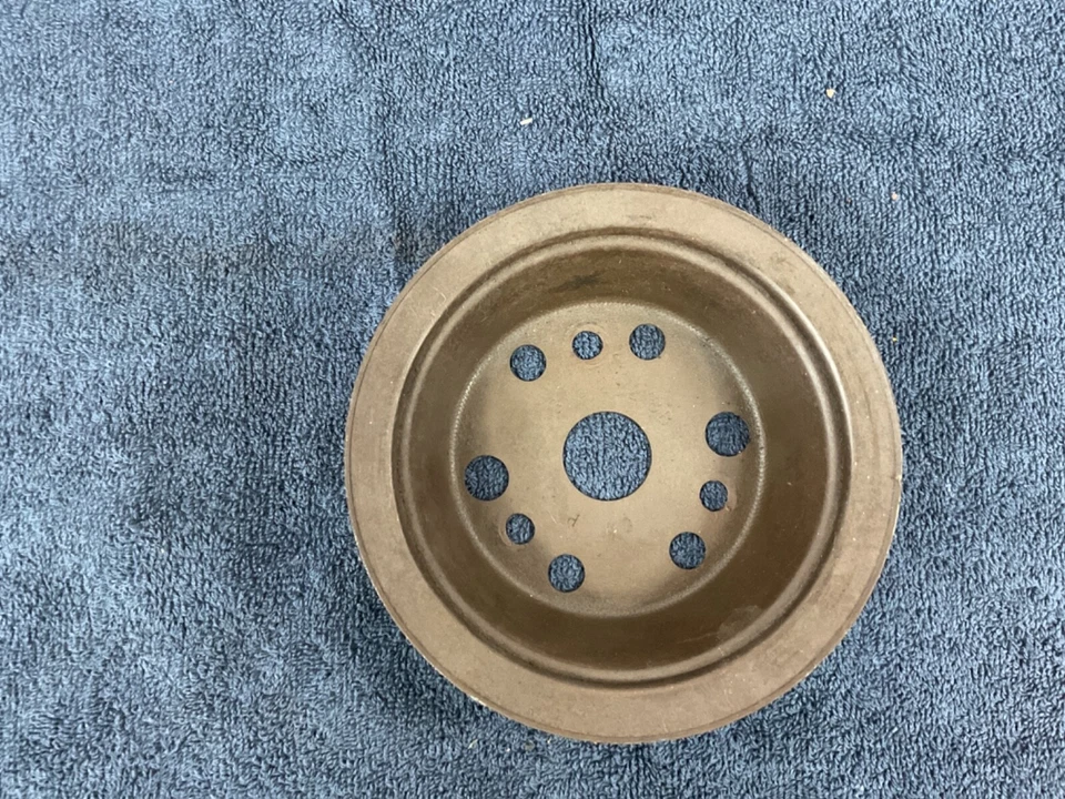 Polea cigüeñal Chevy bloque pequeño BONITA 283 327 Corvette Camaro Chevelle Nova Foto 2 de 4