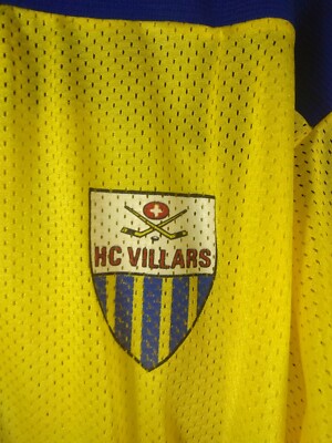 Maillot De Hockey HC Villars Vintage Le Coq Sportif Taille L Pour Homme - Occasion, Bon état Général