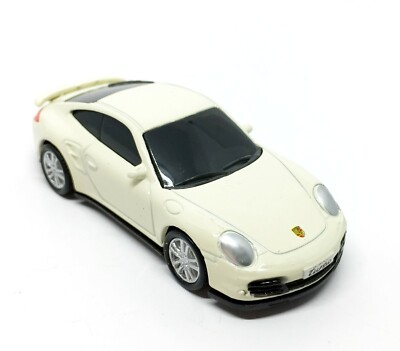 Porsche 911 Turbo Creamy White RMZ City Metal 1/64 (3