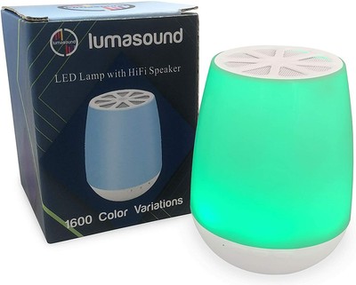 lumisound wireless weatherproof led speaker