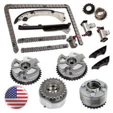 Timing Chain Kit Cam Phaser Fit Lexus Toyota MARK X REIZ IS250 GS300 RAV4 3.0L