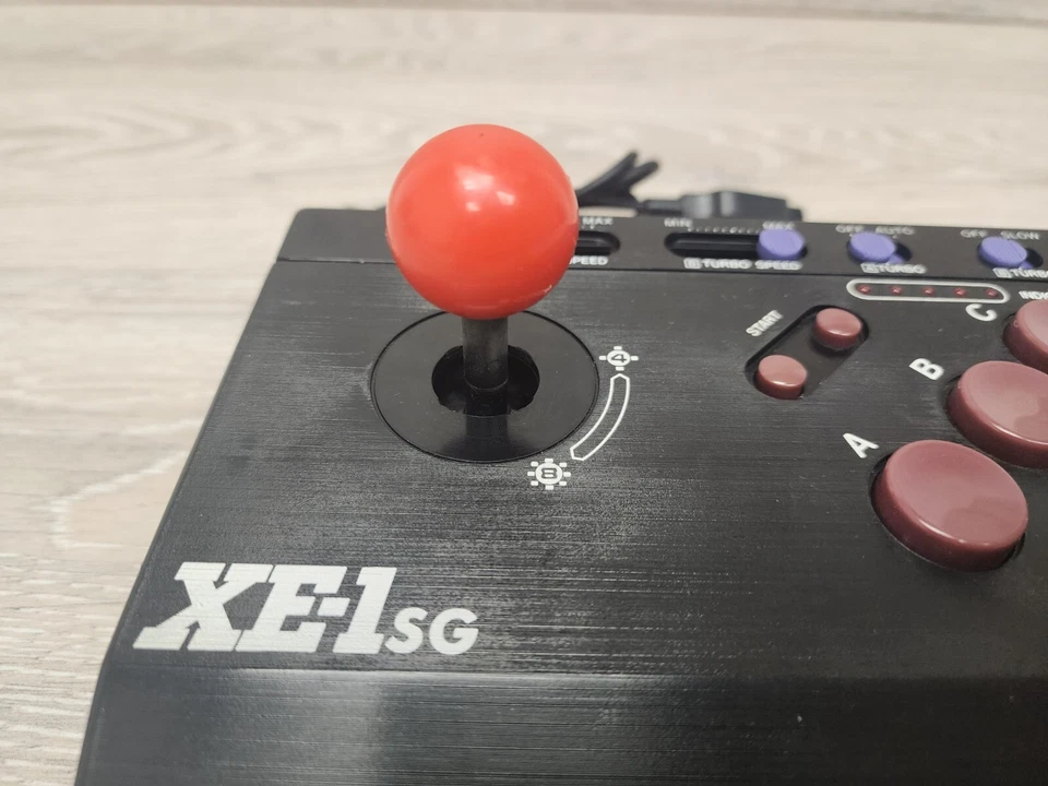 Dempa Micromsoft XE-1SG Joystick For Sega Genesis Mega Drive Tested Works RARE - Image 4 of 4