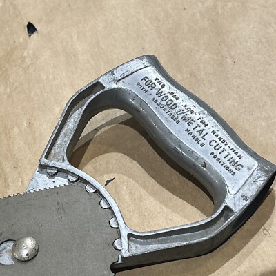 Vintage original ECLIPSE No 66 General Purpose Saw, Made in