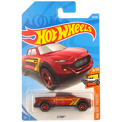 #ad #ad Hot Wheels 2 TUFF Hot Truck 4x4 Pickup Maroon Gold 28 250 2017 NEW Sent In Box AU $13.00