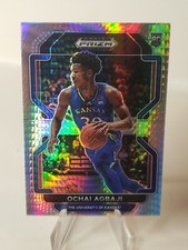 2022-23 Prizm Draft Picks Basketball RC Hyper #67 Ochai Agbaji Rookie