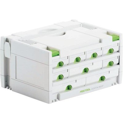 FESTOOL Sortainer SYS 3 SORT/9, 395x295x210mm Systainer mit 9 Schubladen *491985