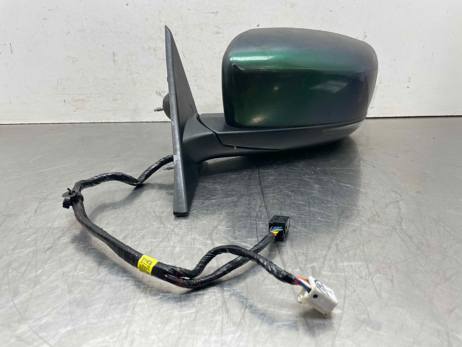 2016 Maserati Ghibli OEM Left Hand Drivers Side Power Door Mirror Green Auto Dim