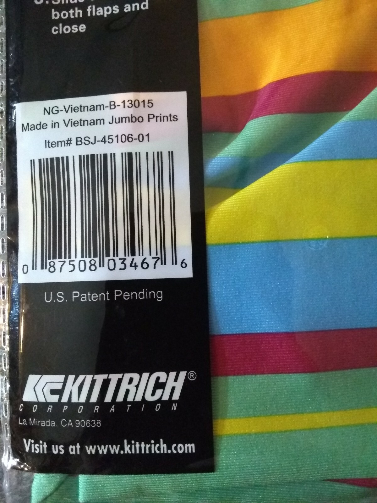 KITTRICH - Stretchable Fabric Book Covers Jumbo Size - 8'x10' or larger