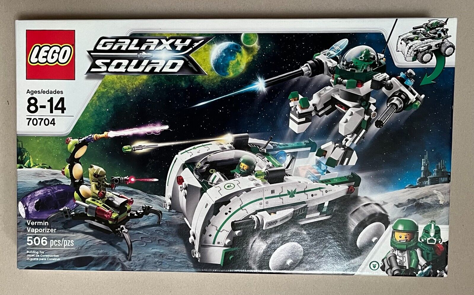 NEW Lego 70704 Galaxy Squad Vermin Vaporizer -Factory Sealed- RETIRED