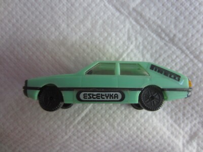 Vintage Plastic 1:43 Scale Estetyka FSO Polonez Fiat Hatchback