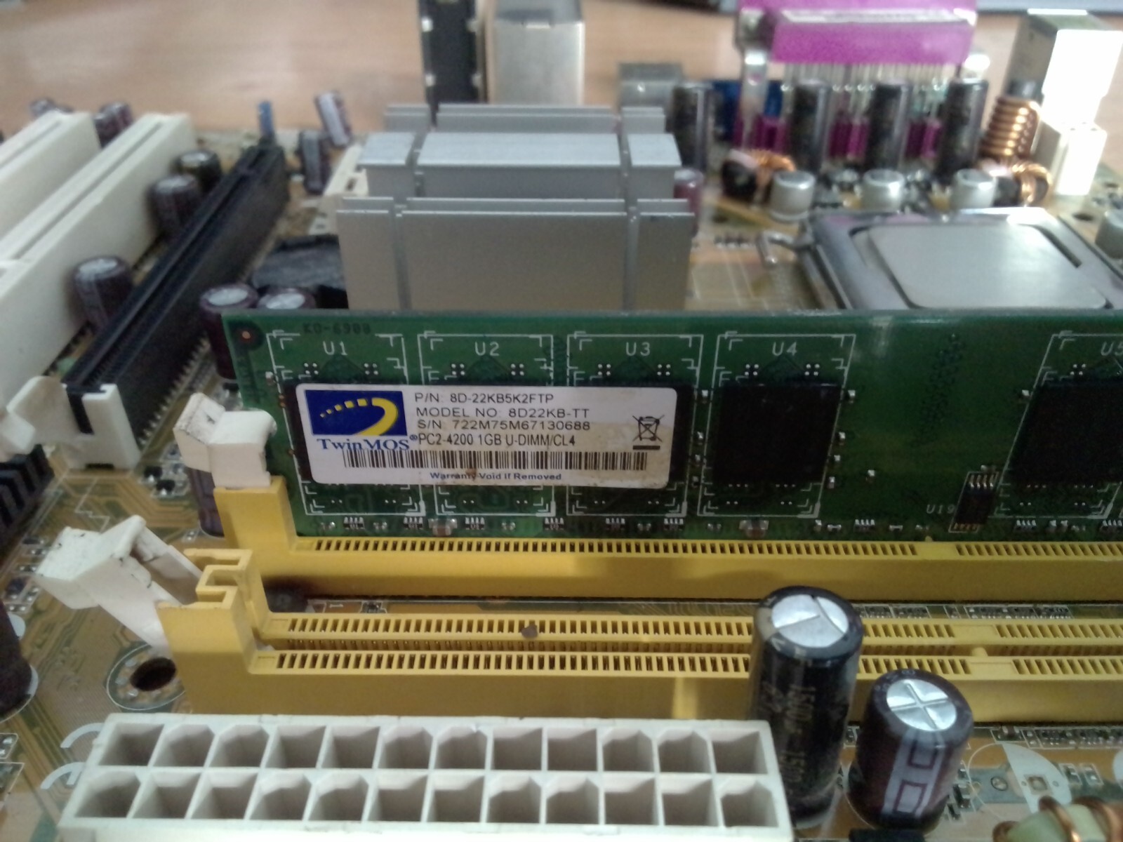 ASUS P5LMX MOTHERBOARD + CPU + RAM eBay