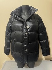 Lauren Ralph Lauren Women's Loft Puffer Duck Down Jacket Coat - Burgundy - Mediu