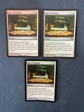 MTG 3X FOIL MIRRODIN LIAR'S PENDULUM NM MAGIC THE GATHERING RARE ARTIFACT