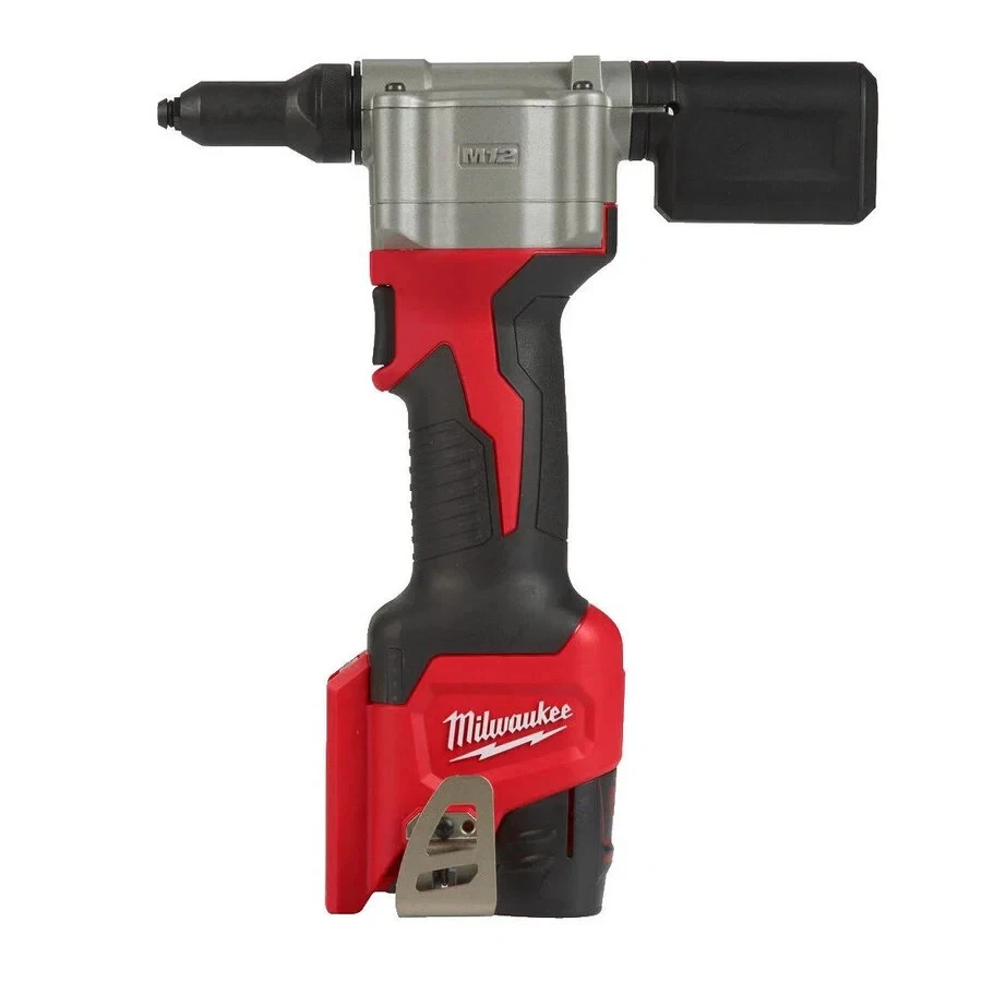 Milwaukee M12BPRT-201X 12V Pop Rivet Gun Cordless Brushless Compact Battery Kit - Image 3 of 4