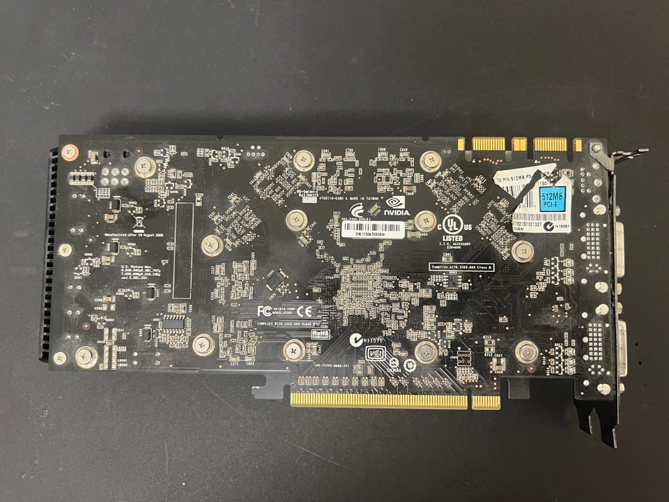 EVGA NVIDIA GeForce GTS 250 512MB GDDR3 SDRAM PCI Express x16 SLI GPU TESTED! - Image 2 of 4