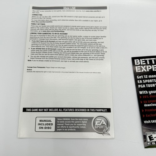 EA Sports NHL 12 Xbox 360 (2011) Completo con Inserto y Folleto PROBADO EN CAJA - Imagen 6 de 23