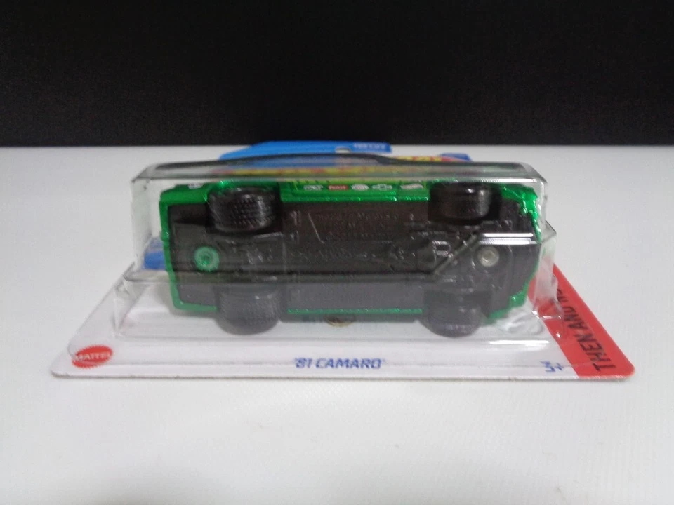 Hot Wheels 2022 Super Treasure Hunt ‘81 Camaro Green US Card STH Factory Sealed - Image 3 of 4