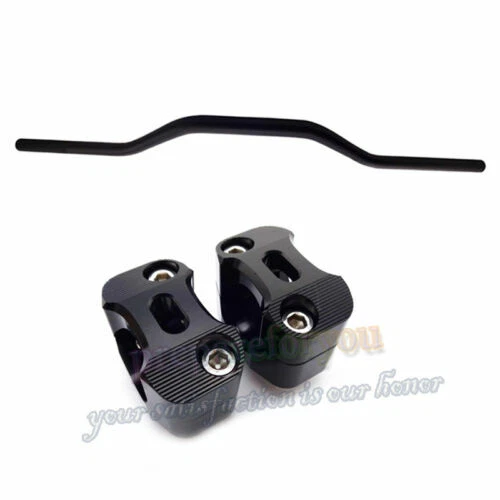 Black Motorcycle & Scooter Handlebars