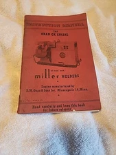 Vintage Onan CK Engine Operating Shop Manual 910-71 Miller Welders