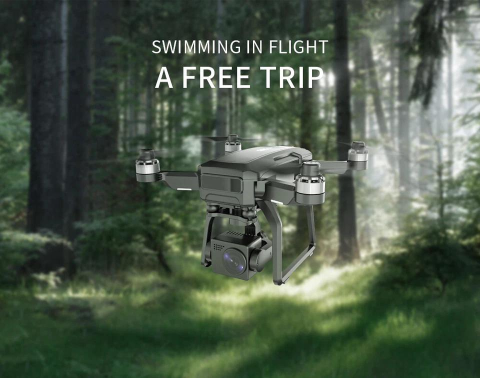 SJRC F7 4K PRO 5G WIFI 3KM FPV Drohne GPS 4K HD Kamera 3-Achsen Gimbal Quadrocopter - Bild 3 von 4