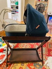 uppababy bassinet - blue