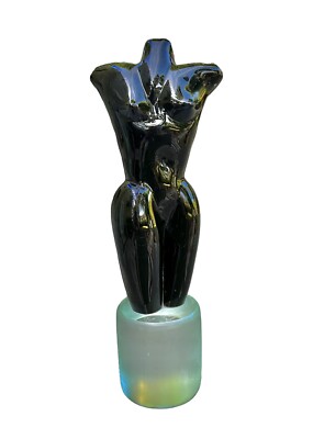 PINO SIGNORETTO (Italy, b. 1944) Female Form Glass Sculpture (14-3