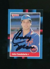 1988 Donruss #608 John Candelaria signed auto autograph 'The Candy Man' so cool 