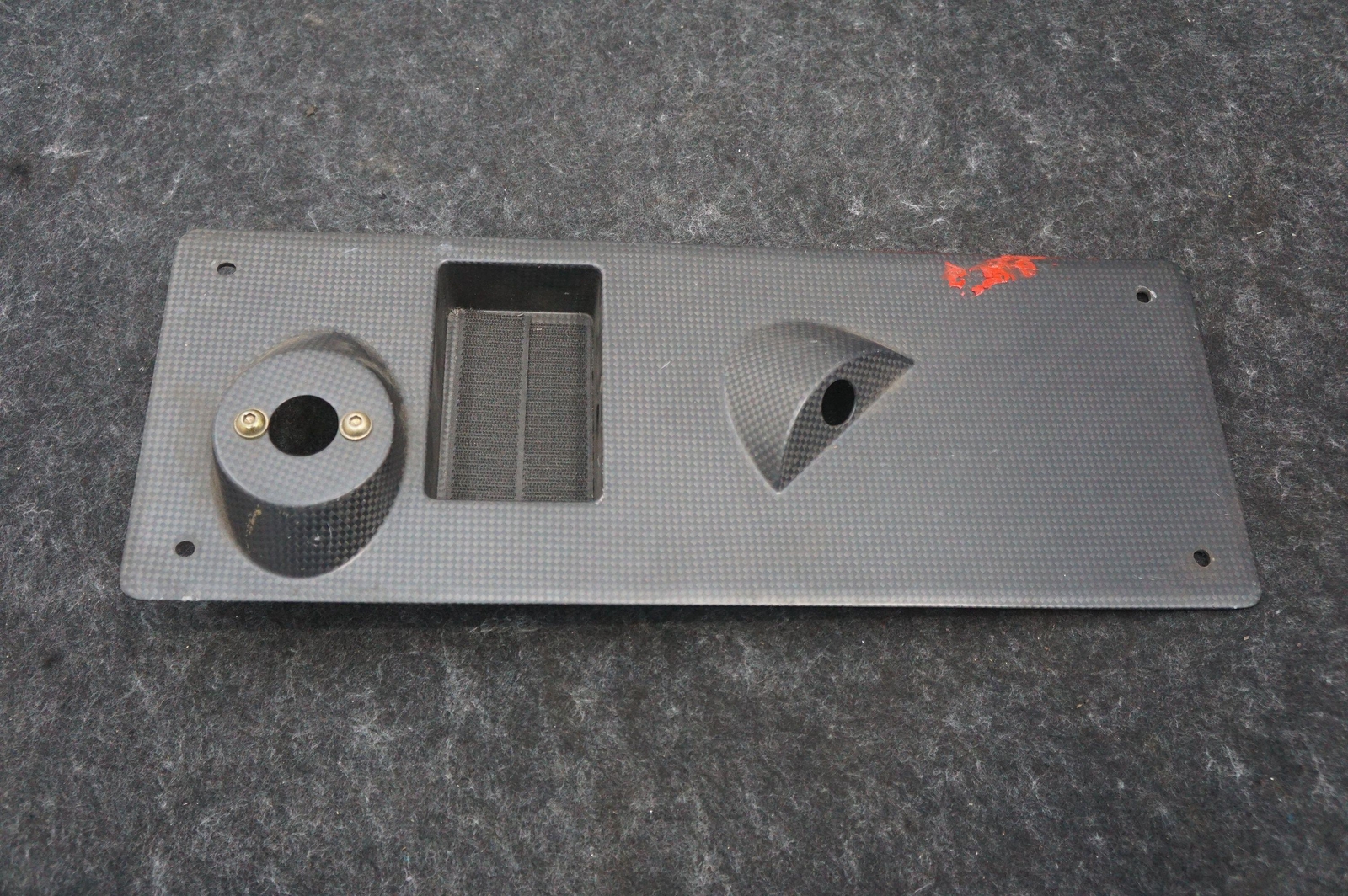 Center Console Carbon Fiber Tunnel 69330800 Ferrari F430 Challenge 05-10 *Note*