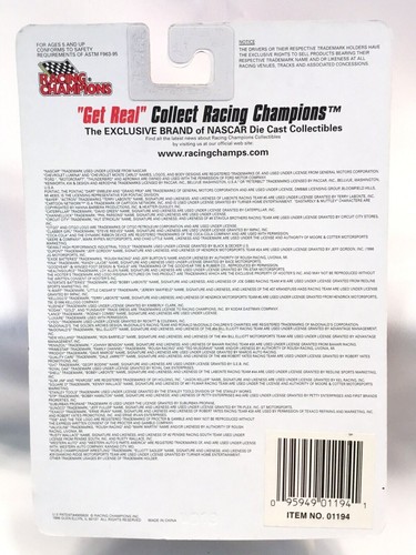Racing Champions 1/64 Jeff Gordon #24 Komplettset 6er Nascar Druckguss ==SELTEN== - Bild 11 von 12