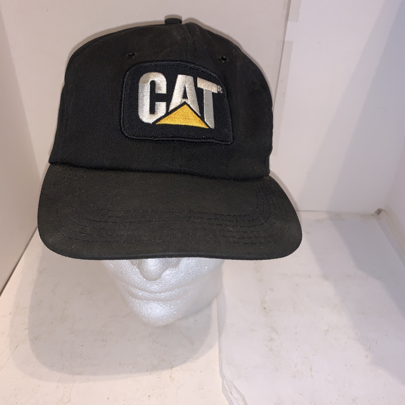 Vintage CAT Caterpillar Snapback Cap Hat Made In USA … - Gem