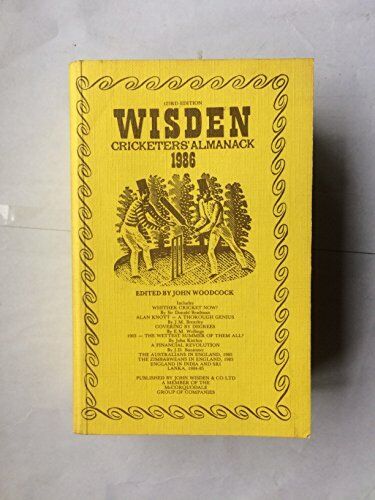 Wisden Cricketers' Almanack 1986 Book The Cheap Fast Free Post - Picture 1 of 2