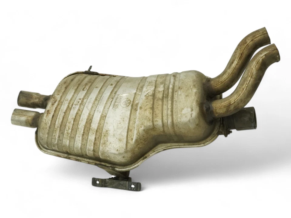 2001 - 2006 Bmw 3 Series E46 325Ci M54 Exhaust Muffler Silencer Pipe 7534341 Oem Foto 3 de 4