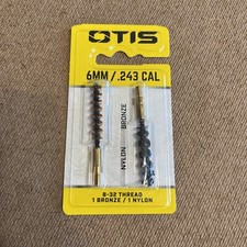 Otis FG325NB Bore Brush Set 6mm/250/243/257 Cal 8-32" Thread 2-Pack
