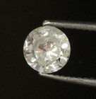 loose round diamond .95ct I3 H 6.25X3.50mm vintage estate antique — photo 3