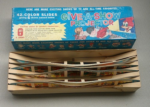 Vintage 1960's Kenner's Give A Show Projector Slide Set-Six Shows-Set H - Picture 2 of 3