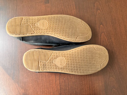 Zara Kids Boys Leather Loafers Navy Blue Size 4.5 (EU 37) - Picture 6 of 6