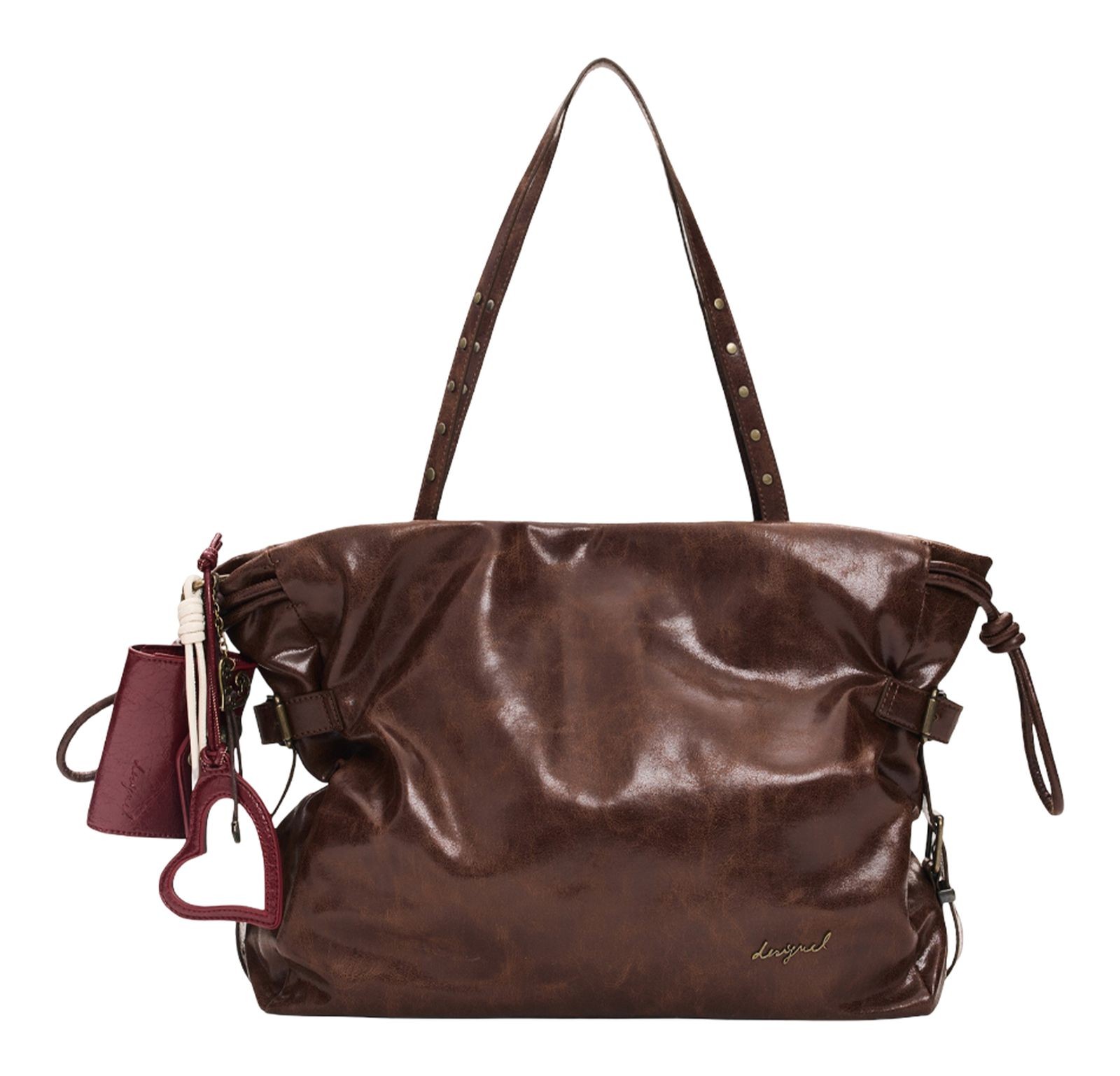 Large shopping bag - BROWN - U - Image 2