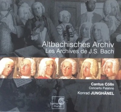 2xCD Bach Altbachisches Archiv BOX + BOOKLET Harmonia Mundi
