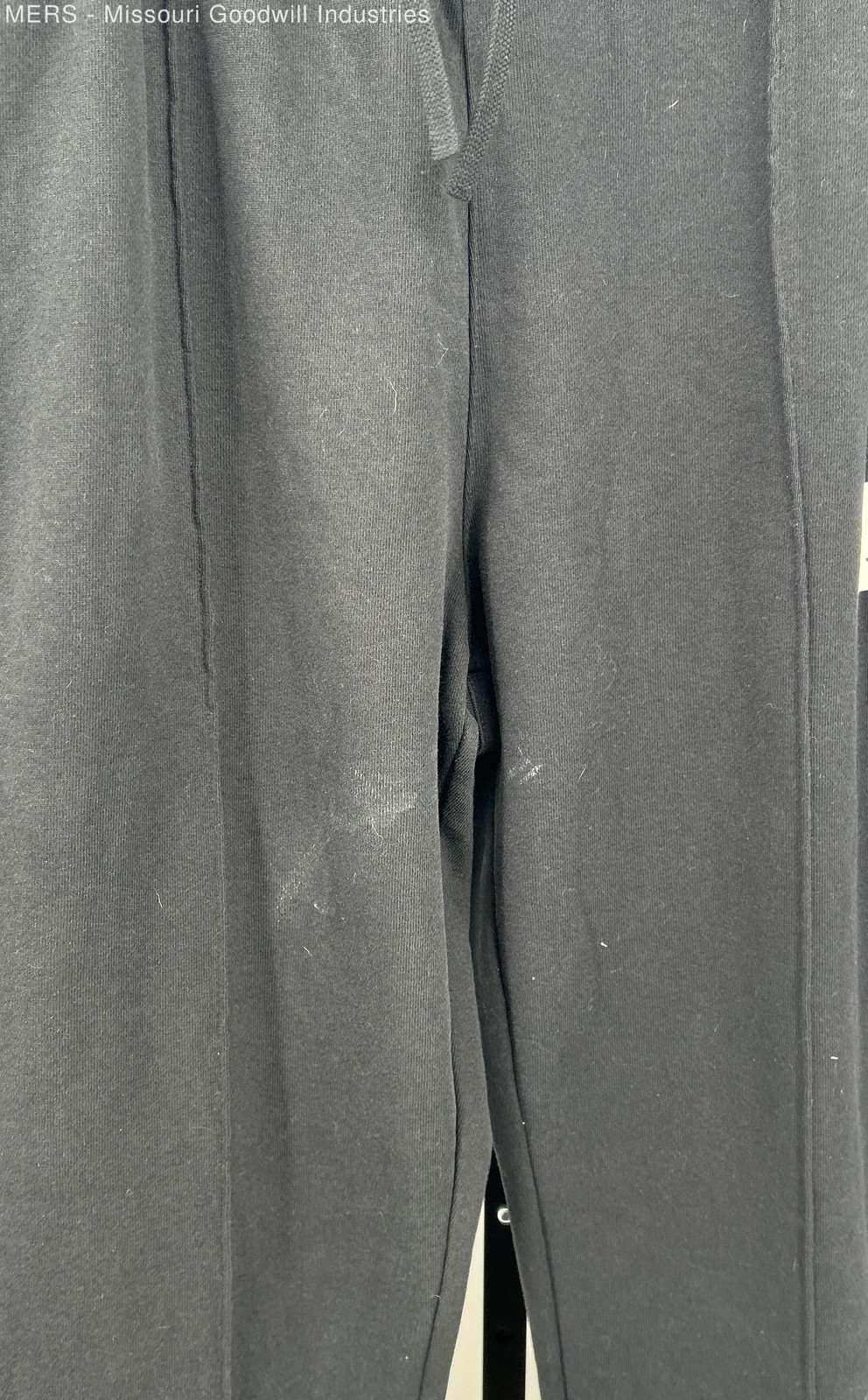 Jordan Black Solid Flight Patch Sweatpants Pants … - image 3