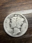 1924 Mercury Dime - Actual Silver Coin Shown Good Shape Same Day Shipping Free