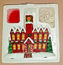 Rare Hawthorne Village Nightmare Before Christmas Santa's Workshop Tim Burton