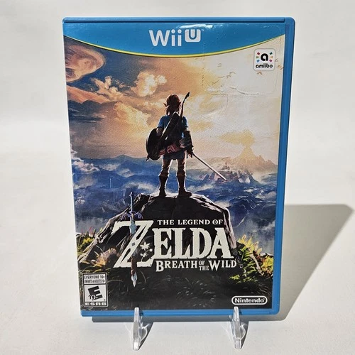 The Legend of Zelda: Breath of the Wild (Nintendo Wii U, 2017) W/ Case Tested
