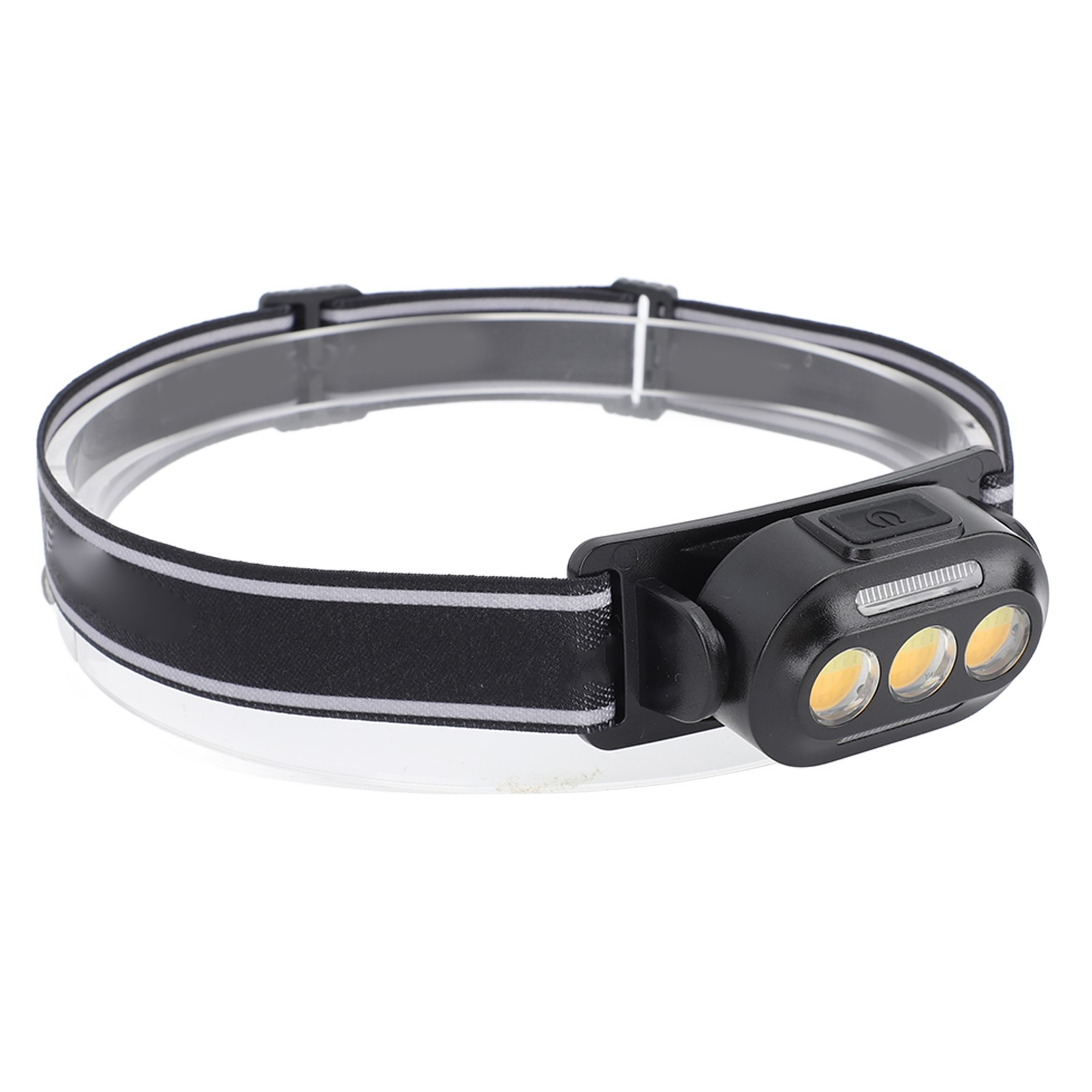 Headlamp Flashlight 500MAH Waterproof USB Charging Elastic For Camping Cycling
