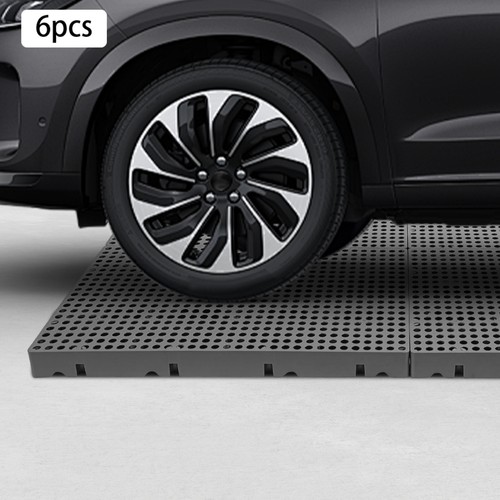 6pz Pavimento Pallet Antiumidità Stoccaggio Pad Traspirante Foro Rotondo Ventilazione - Foto 2 di 17